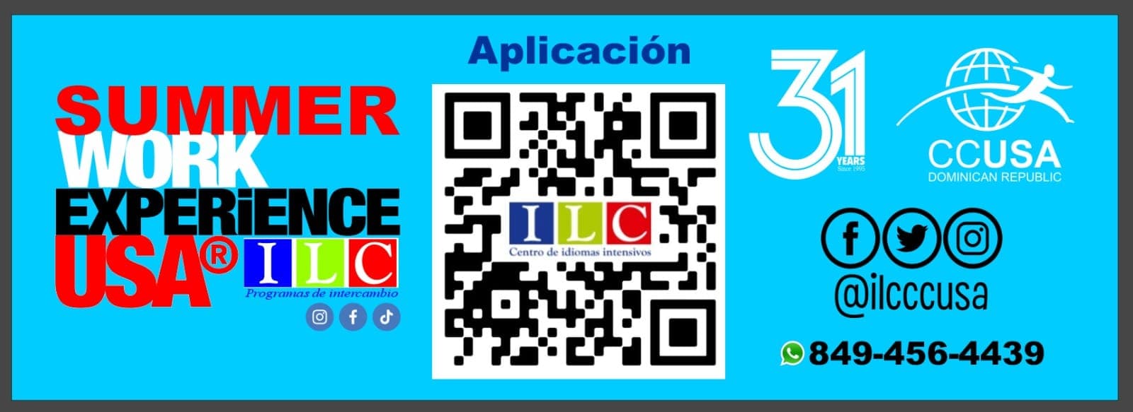 Experiencia laboral en EE. UU. durante verano.